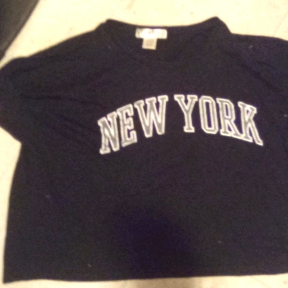 New york crop top